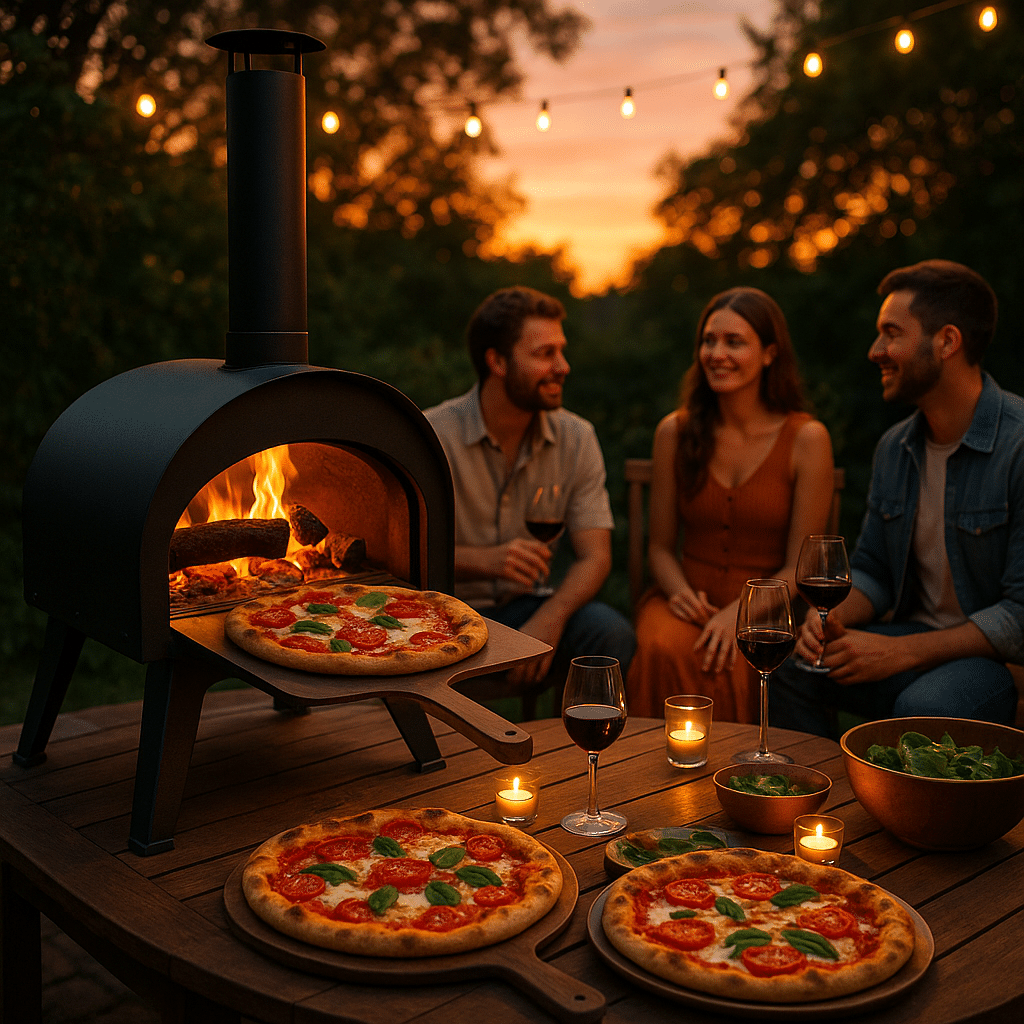 Skab uforglemmelige sommeraftener med en pizzaovn