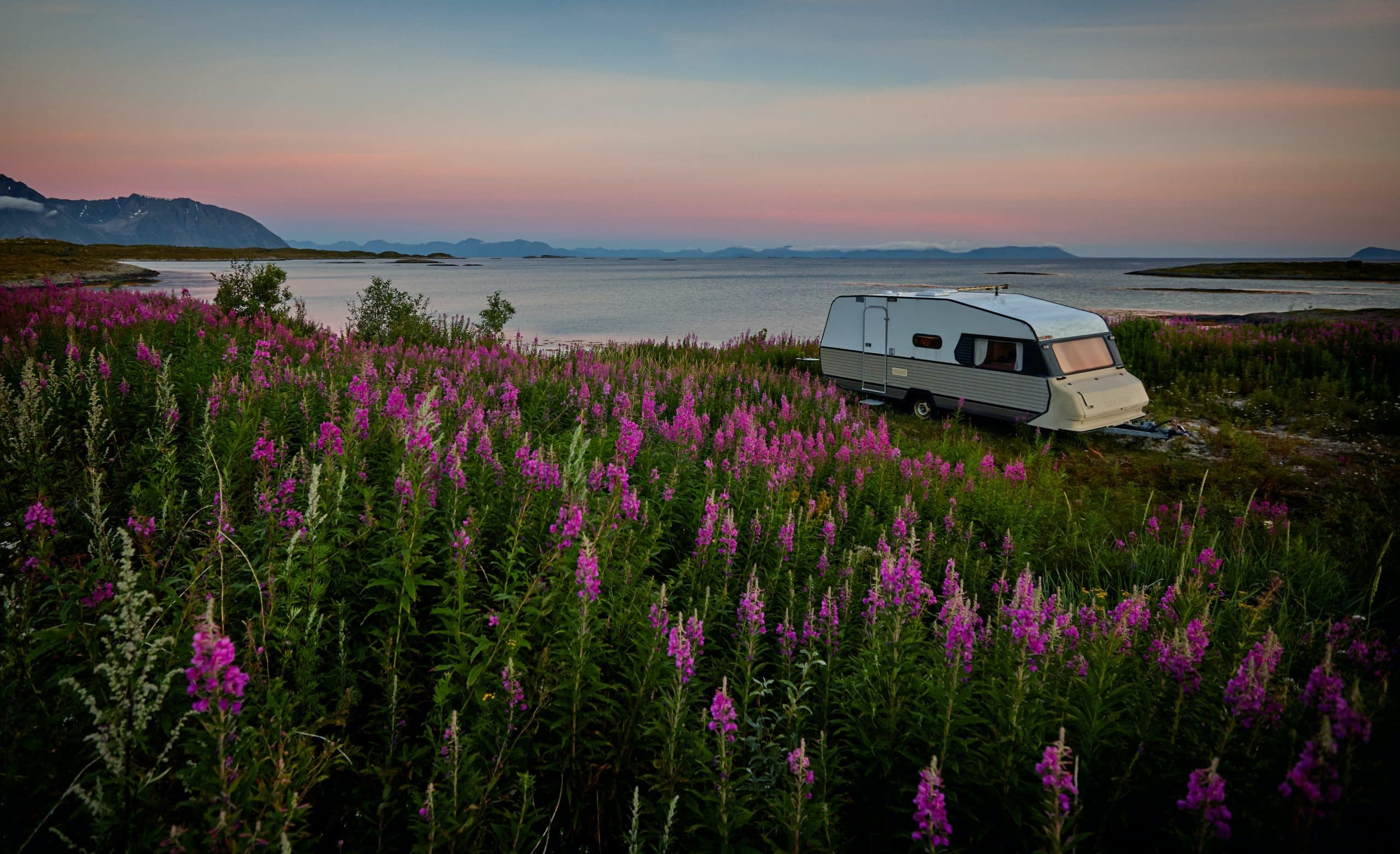 Hold ferie med familien i en Fendt campingvogn